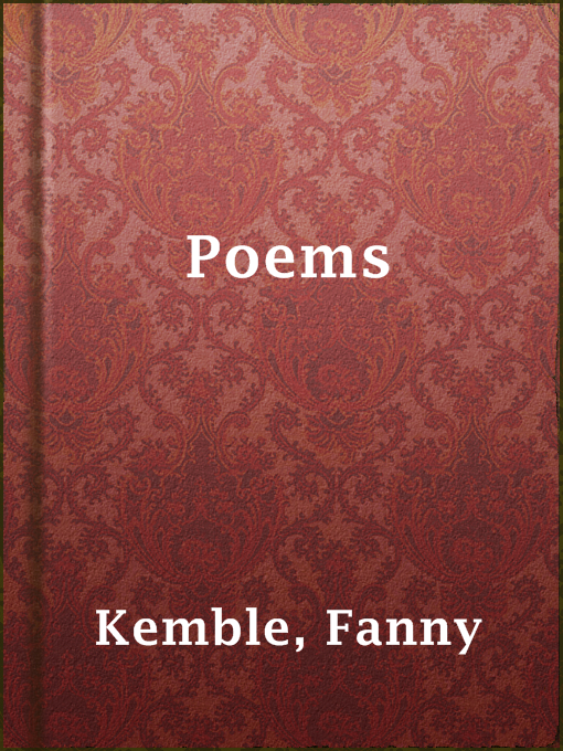 Cover image for Poems